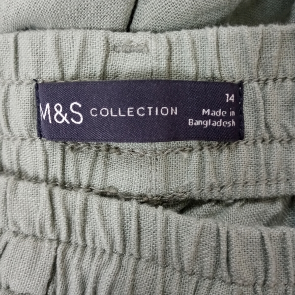 Marks & Spencer Olive Green Track Pants - Picture 6 of 16